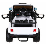 Elektrické autíčko Jeep All Terrain - nelakované - biele